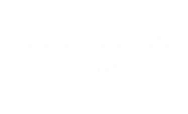 Scandinavian Light white logo